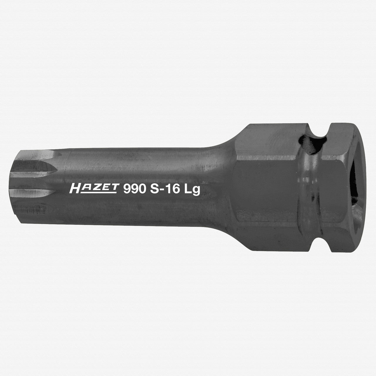 Hazet 990S - 18LG M18 XZN Impact Socket 1/2" - Long - HZ990S-18LG - KC Tool