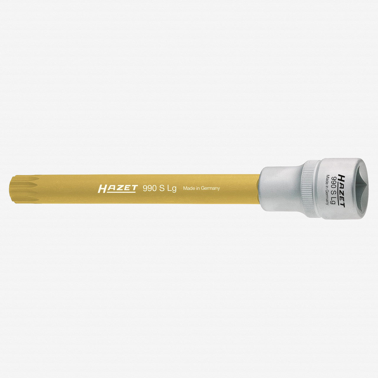 Hazet 990SLG - 10 M10 XZN Titanium - Nitride Socket 1/2" - Extra Long - HZ990SLG-10 - KC Tool