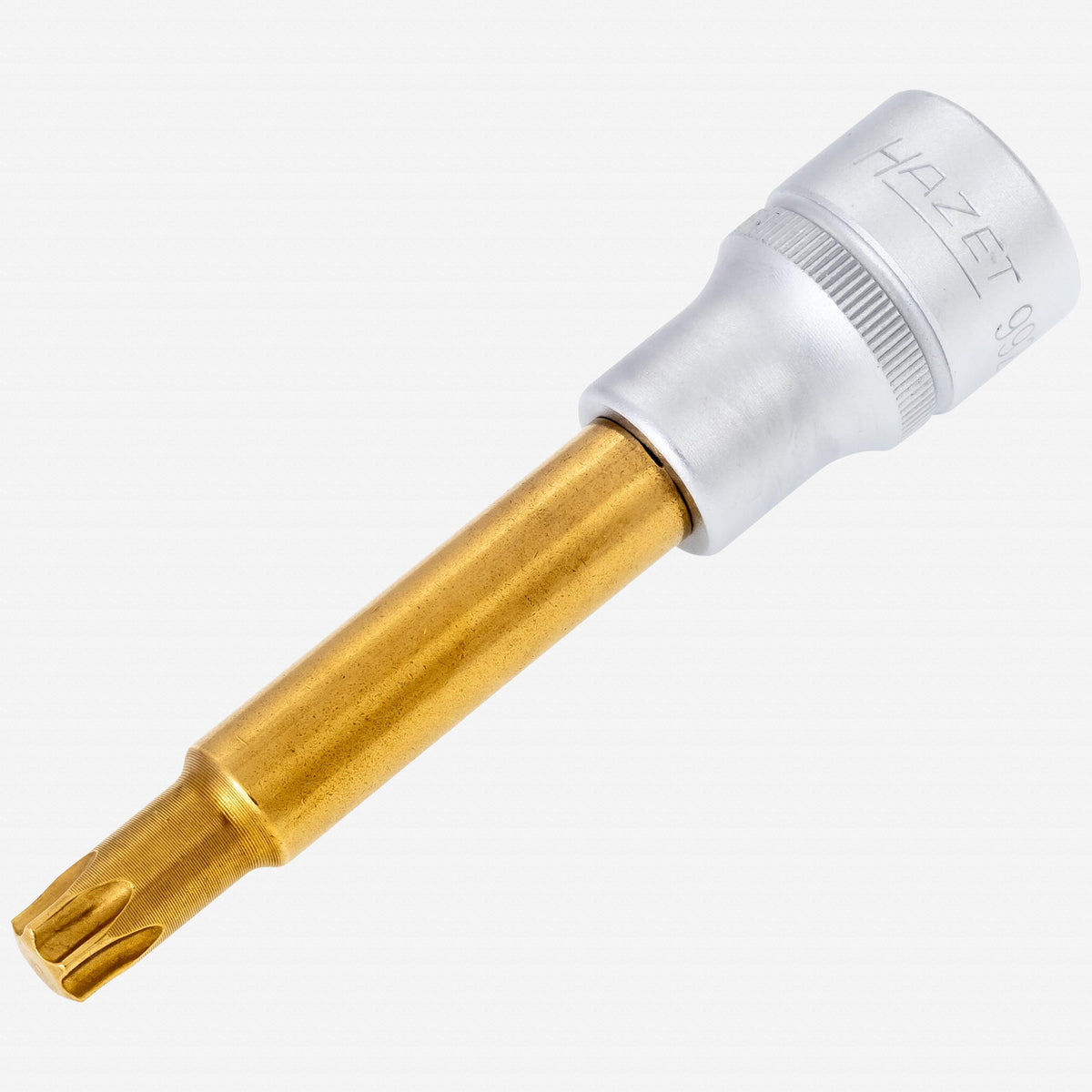 Hazet 992LG-T50 T50 TORX® Titanium-Nitride Socket 1/2" - Long - HZ992LG-T50 - KC Tool