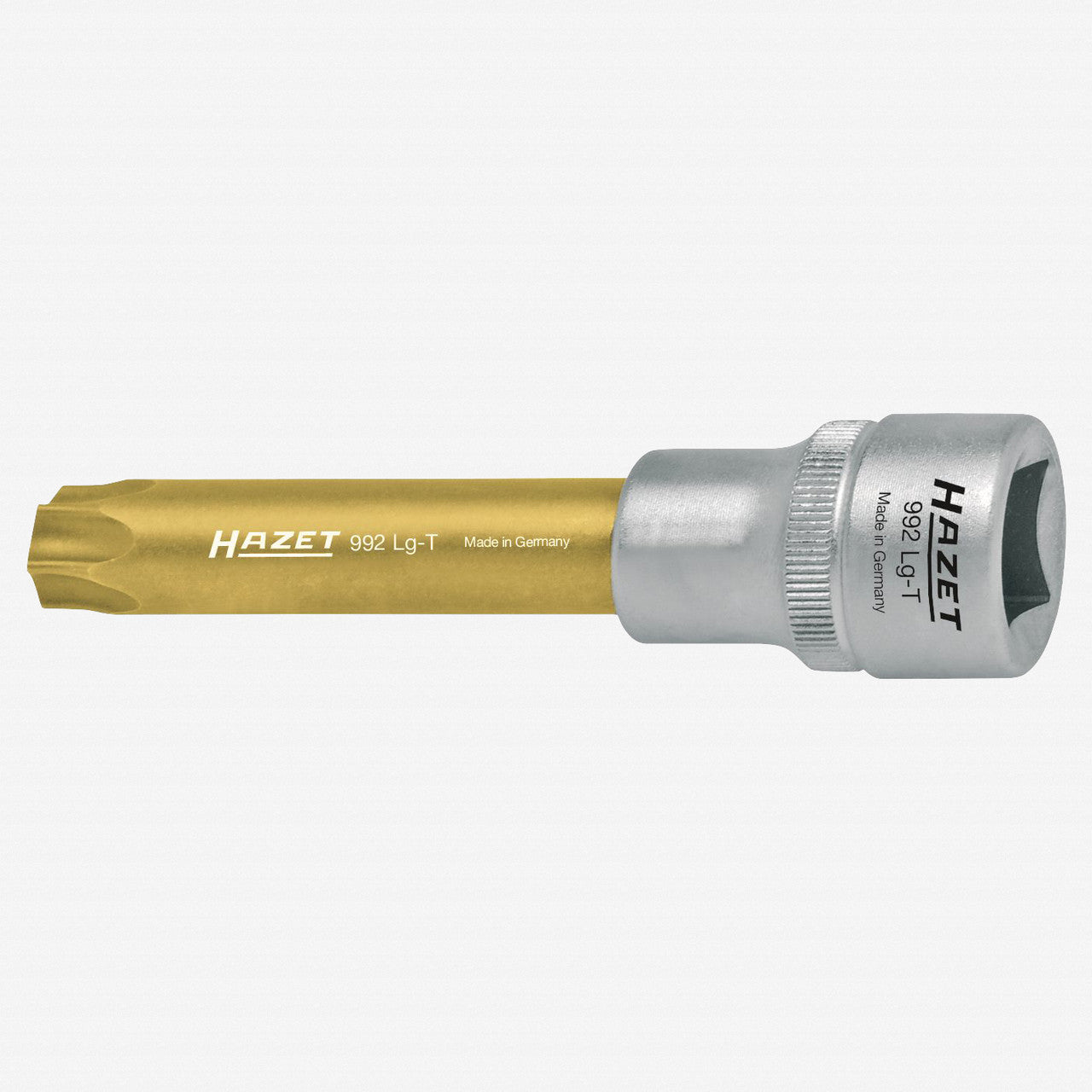 Hazet 992LG - T55 T55 Torx Titanium - Nitride Socket 1/2" - Long - HZ992LG-T55 - KC Tool