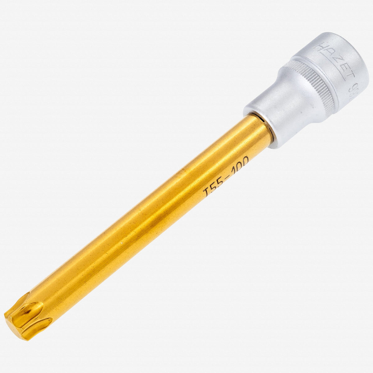 Hazet 992LG-T55 T55 TORX® Titanium-Nitride Socket 1/2" - Long - HZ992LG-T55 - KC Tool