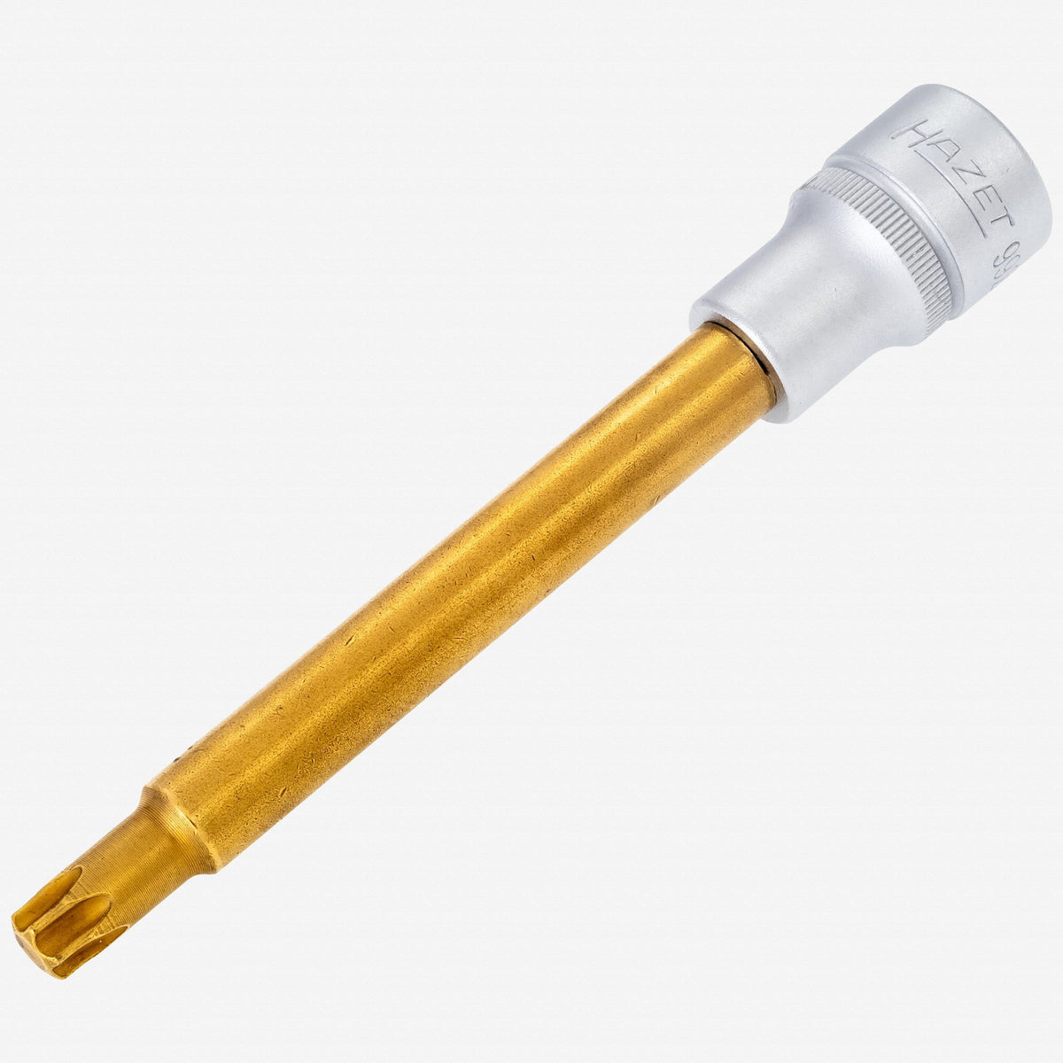 Hazet 992SLG-T50 T50 TORX® Titanium-Nitride Socket 1/2" - Extra Long - HZ992SLG-T50 - KC Tool
