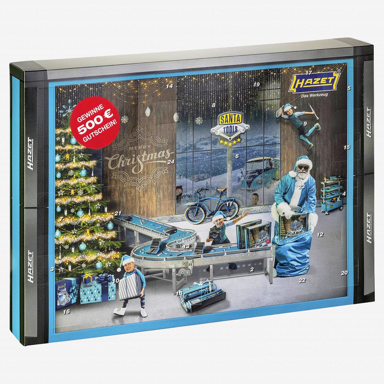 Hazet Advent Calendar, 2021 - HZSANTATOOLS2021 - KC Tool