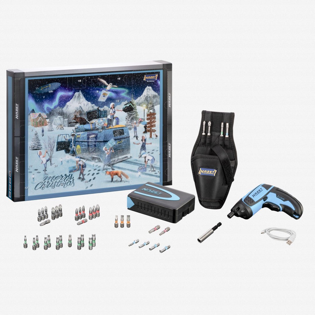 Hazet Advent Calendar, 2022 - HZSANTATOOLS2022 - KC Tool