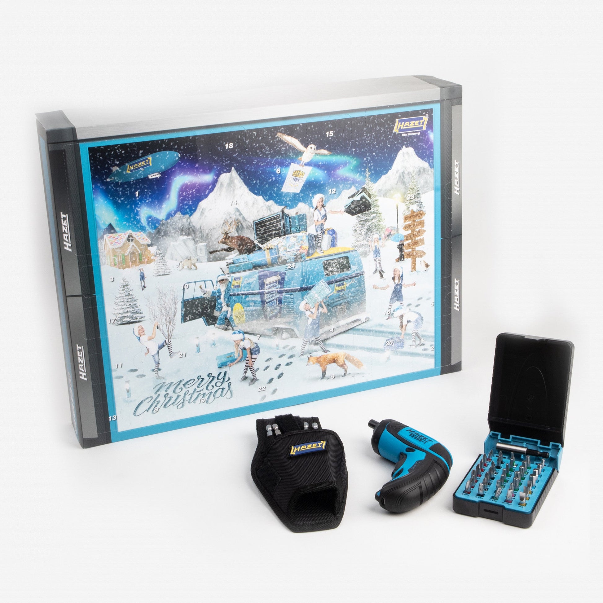 Hazet Advent Calendar, 2022 - HZSANTATOOLS2022 - KC Tool