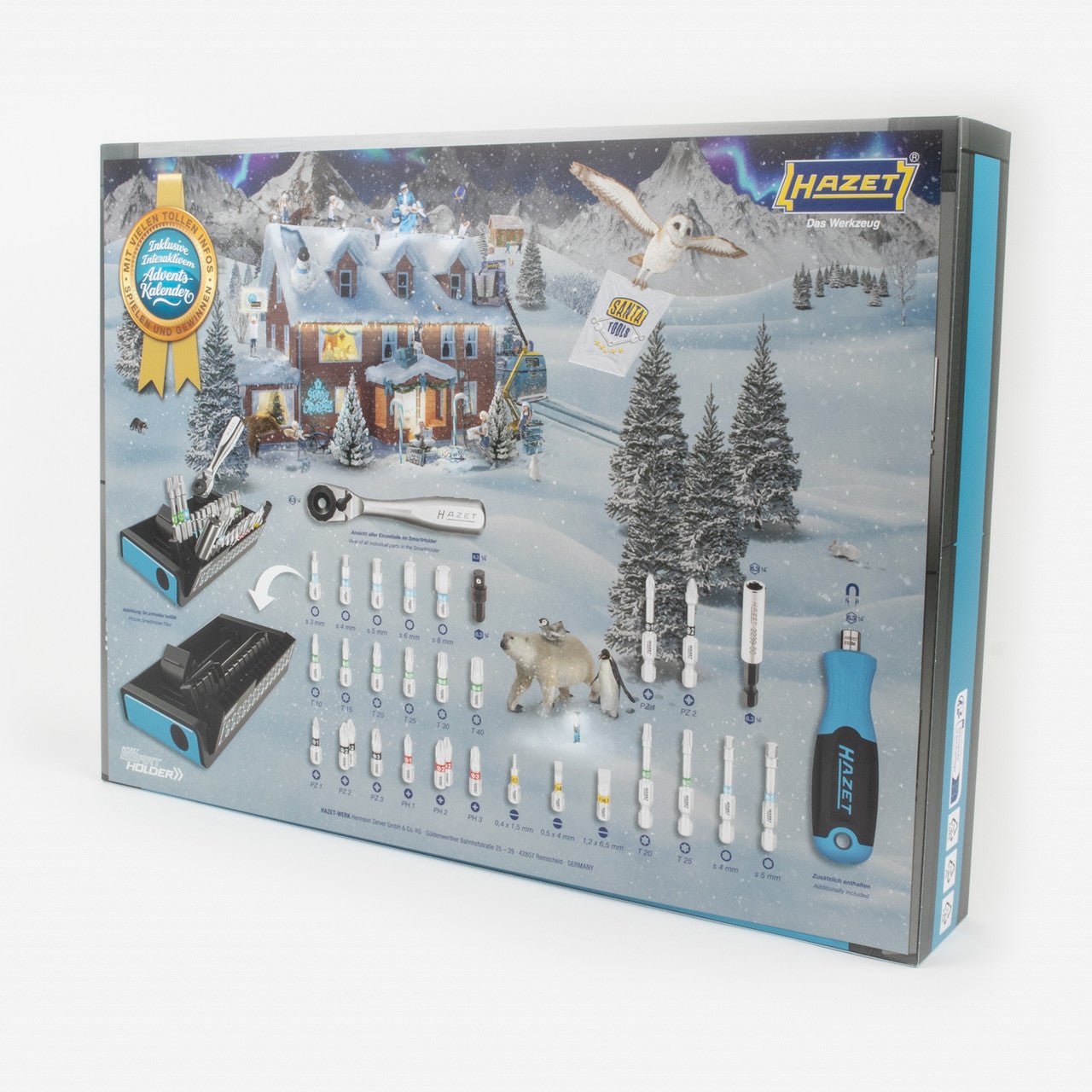 Hazet Advent Calendar, 2023 - HZSANTATOOLS2023 - KC Tool