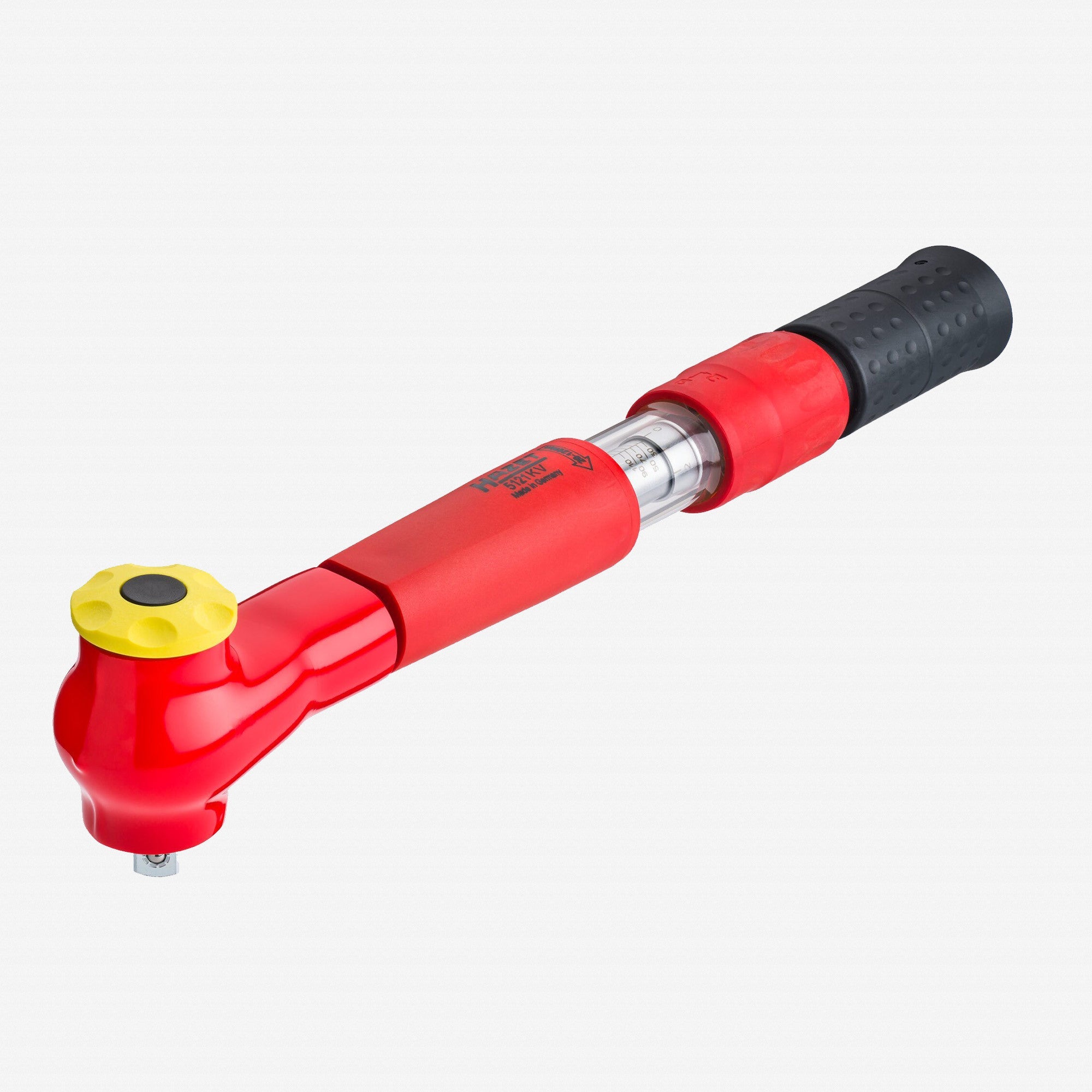Hazet KV Insulated 1/2" Torque Wrench, 20-120 Nm - HZ5121KV - KC Tool