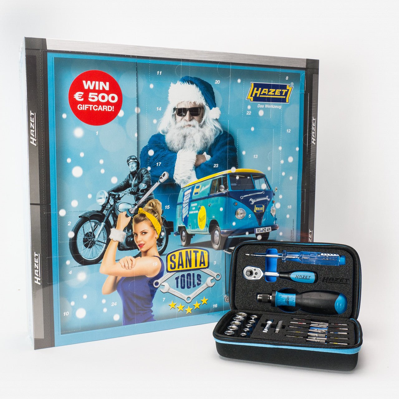Hazet Santa Tools Advent Calendar, 2019 - HZSANTATOOLS2019 - KC Tool