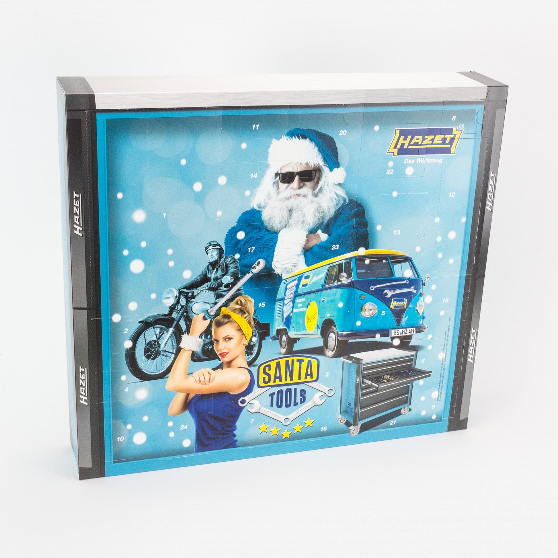 Hazet Santa Tools Advent Calendar, 2019 - HZSANTATOOLS2019 - KC Tool