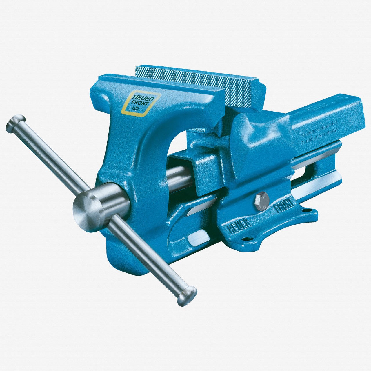 Heuer Bench Vise, Size 120 | Brockhaus Heuer at KC Tool