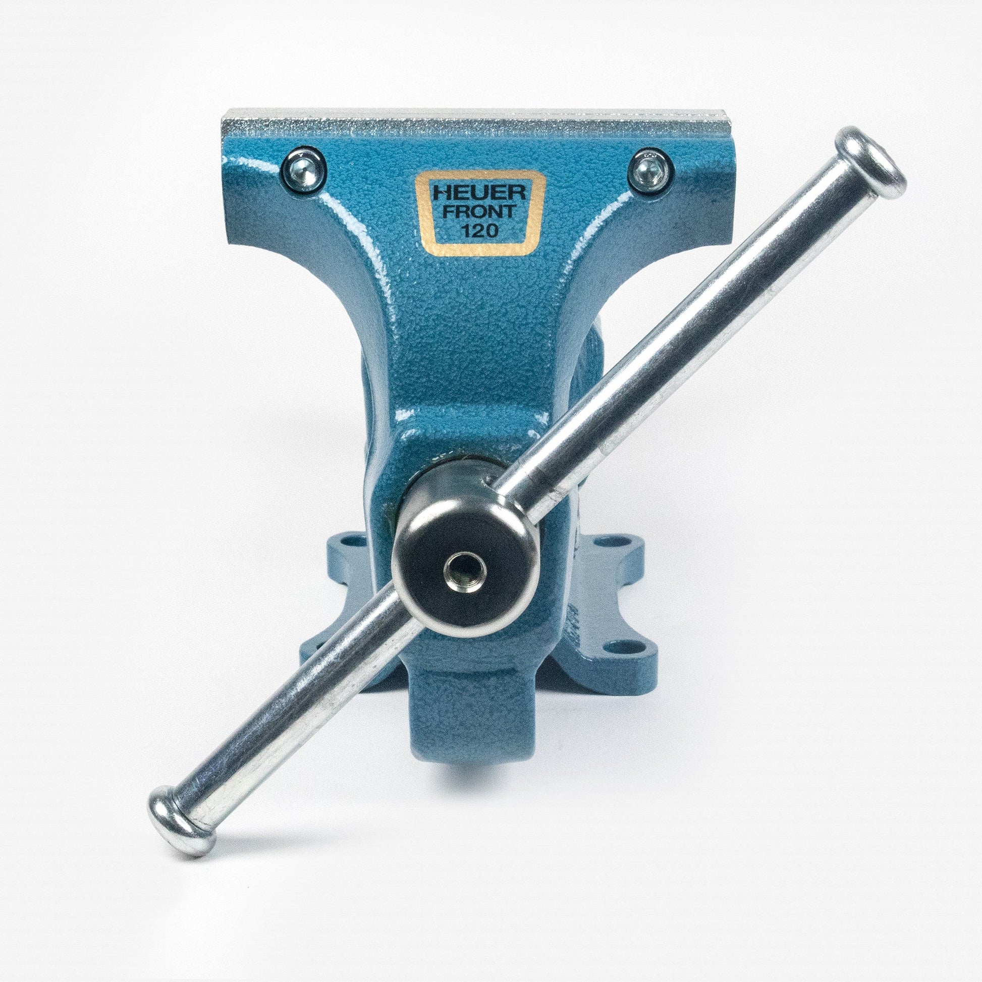 Heuer Bench Vise, Size 120, with Replaceable Jaws - BH101120 - KC Tool