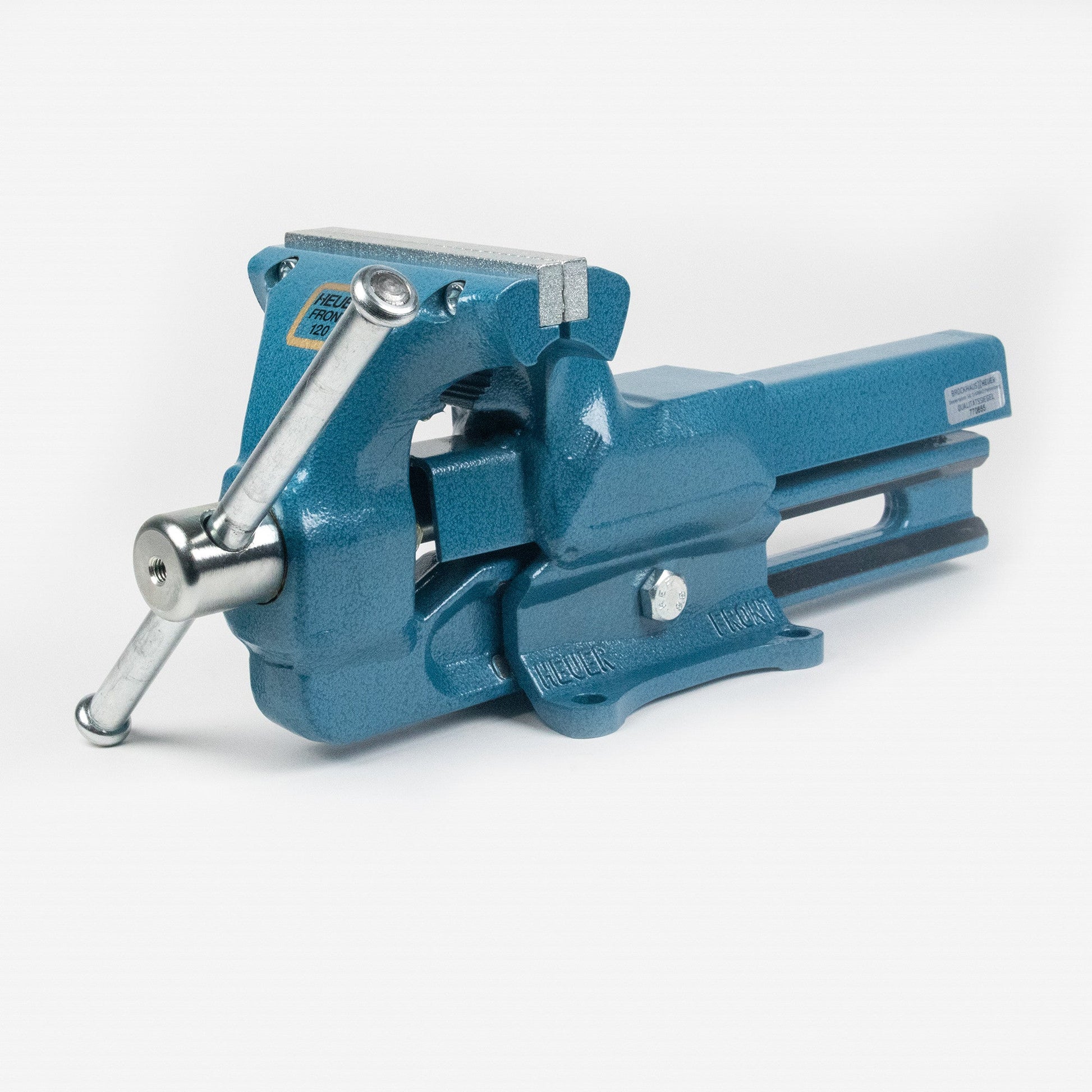 Heuer Bench Vise, Size 120, with Replaceable Jaws - BH101120 - KC Tool