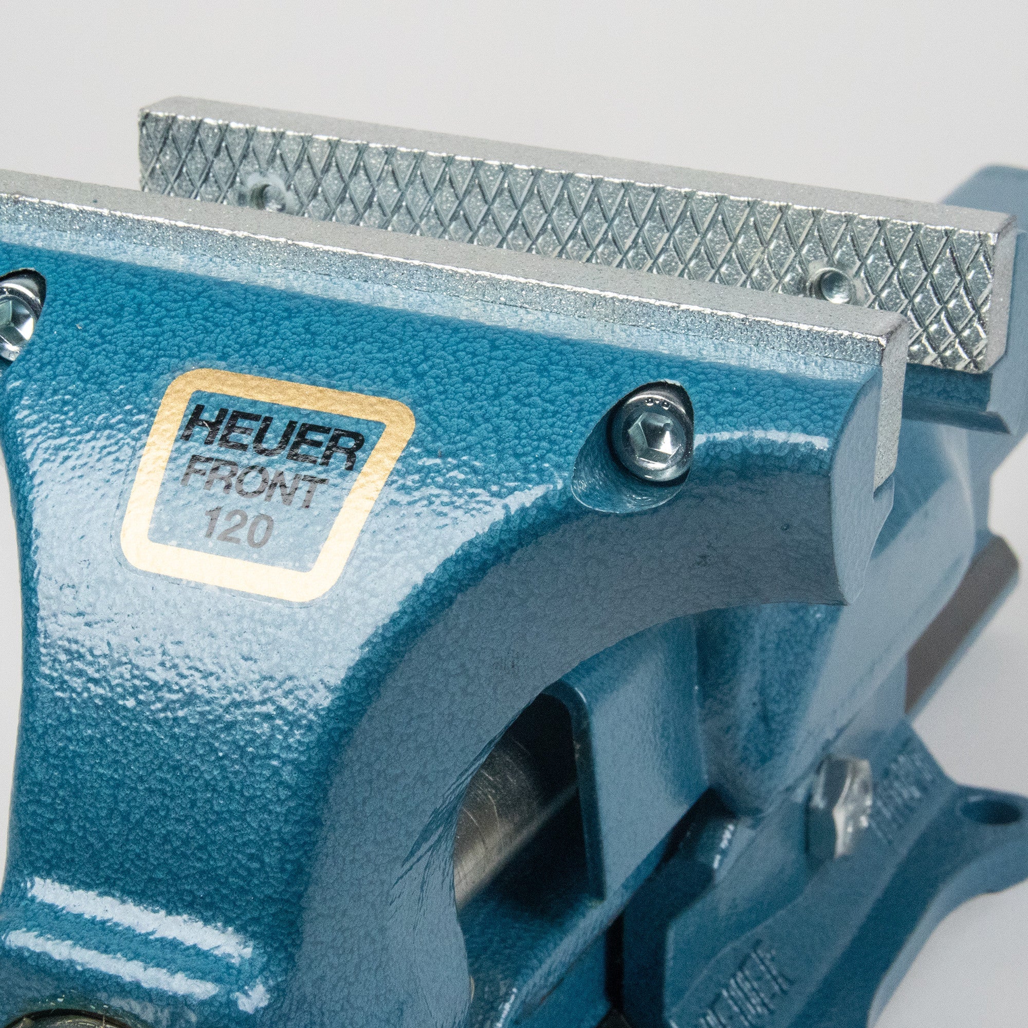Heuer Bench Vise, Size 120, with Replaceable Jaws - BH101120 - KC Tool