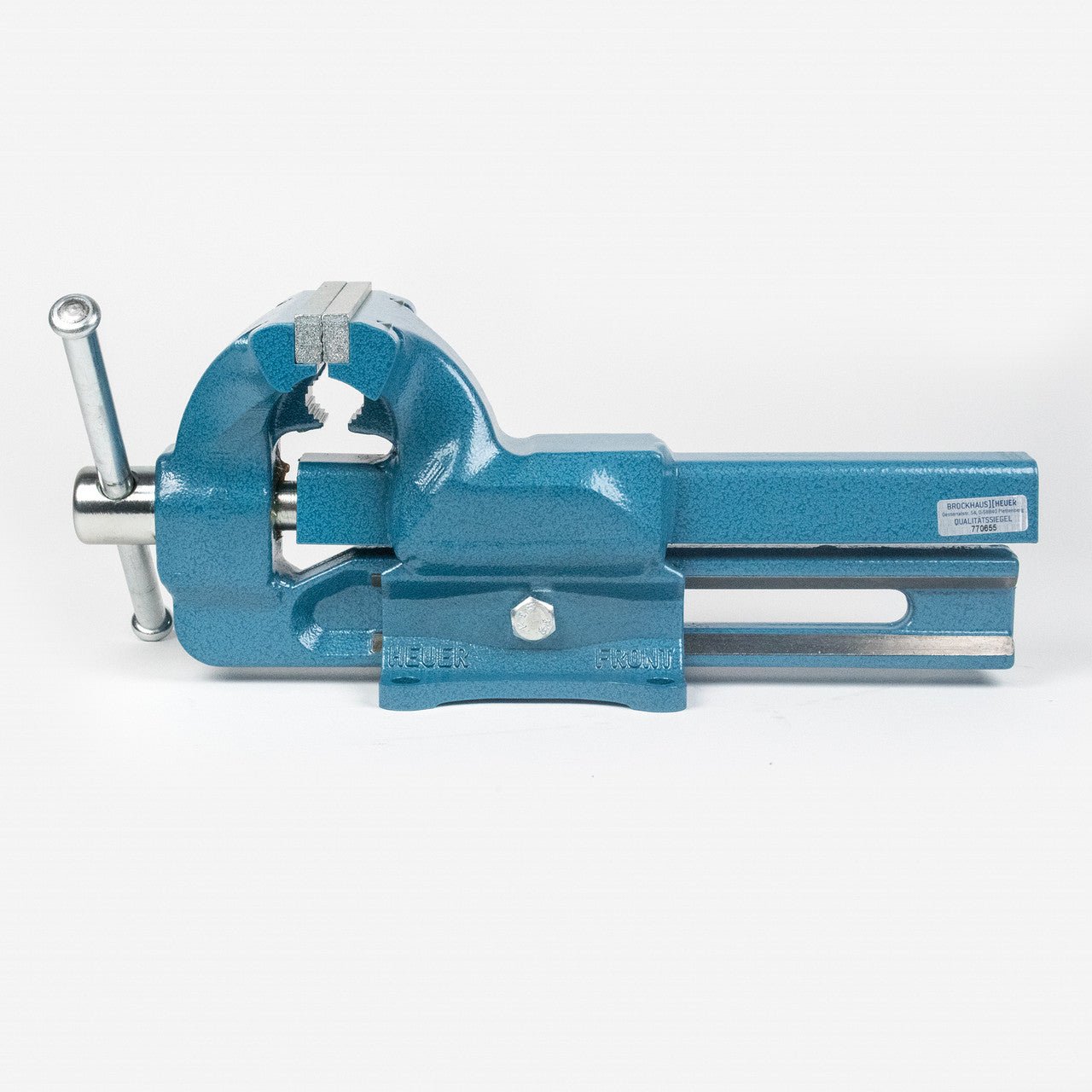 Heuer Bench Vise, Size 120, with Replaceable Jaws - BH101120 - KC Tool