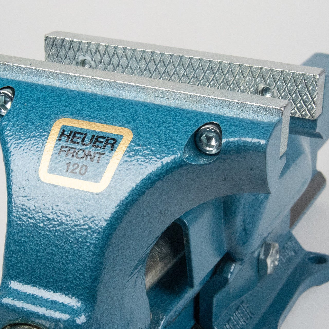 Heuer Bench Vise, Size 120, with Replaceable Jaws - BH101120 - KC Tool