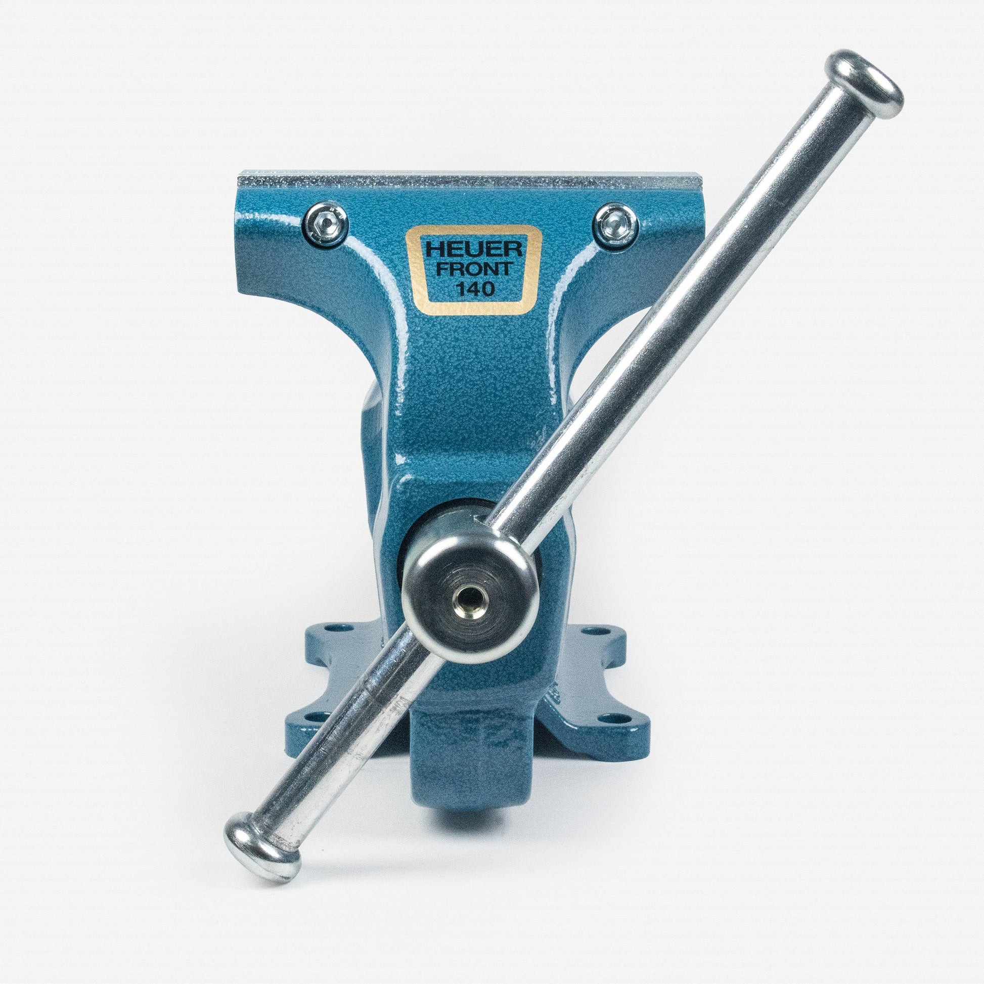 Heuer Bench Vise, Size 140, with Replaceable Jaws - BH101140 - KC Tool