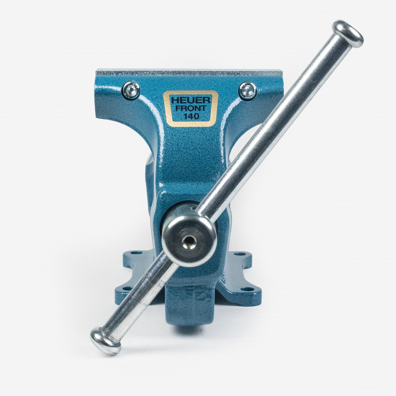 Heuer Bench Vise, Size 140, with Replaceable Jaws - BH101140 - KC Tool