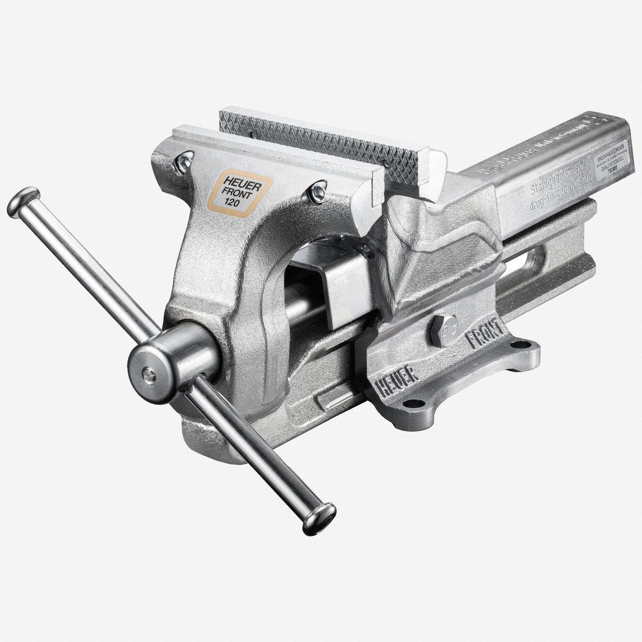 Heuer Bench Vise, Size 160, with Replaceable Jaws, Completely