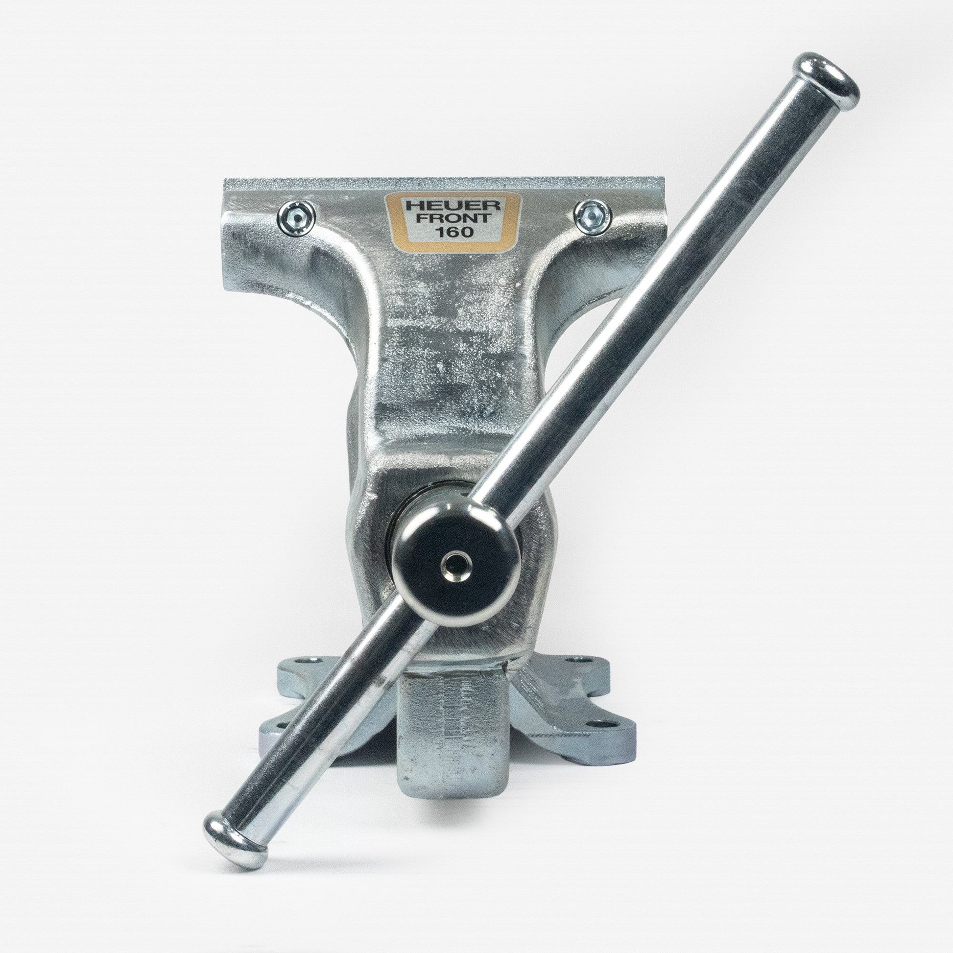 Heuer Bench Vise, Size 160, with Replaceable Jaws, Completely Galvanized - BH101163 - KC Tool