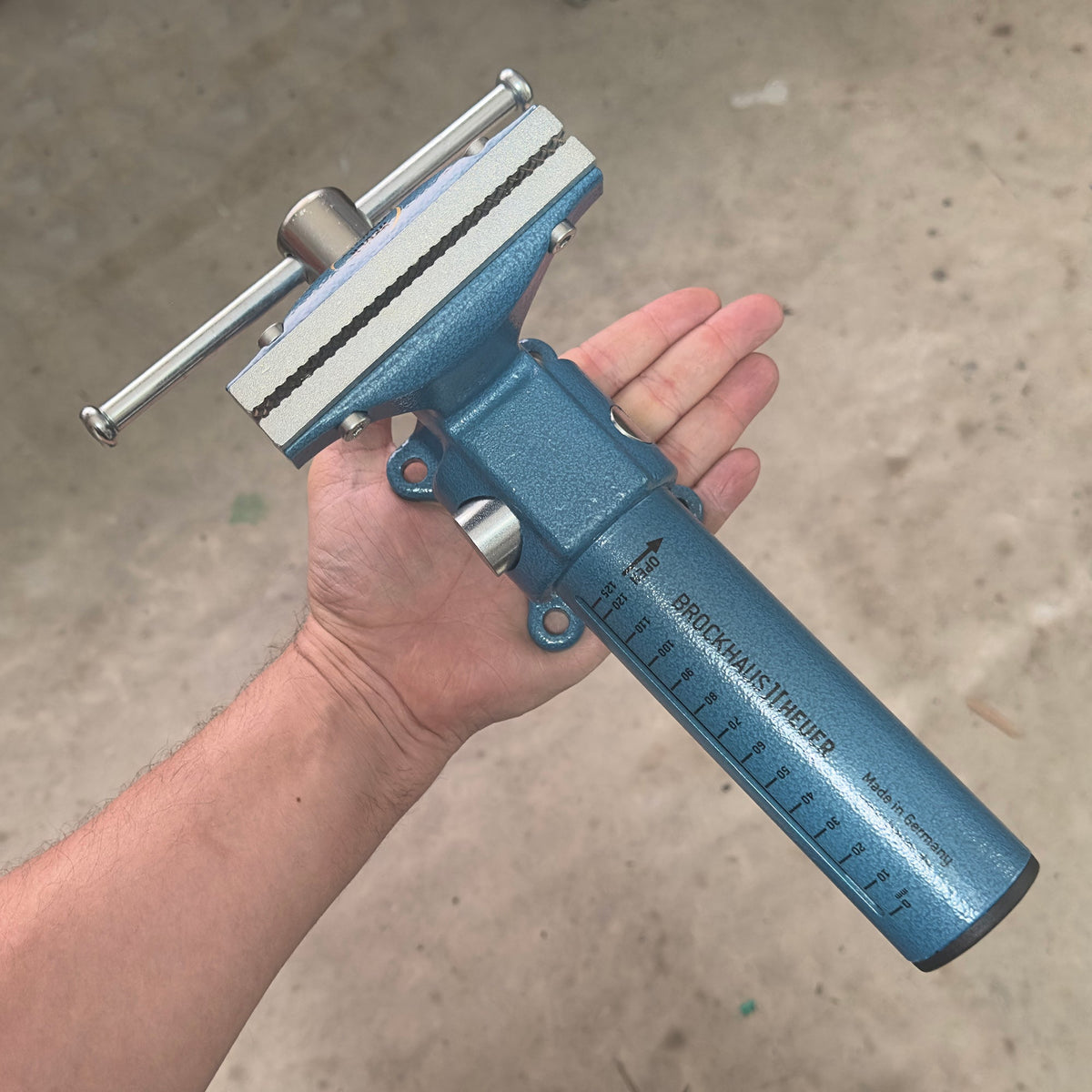 Heuer Compact Vise, 120 mm - BH118001 - KC Tool