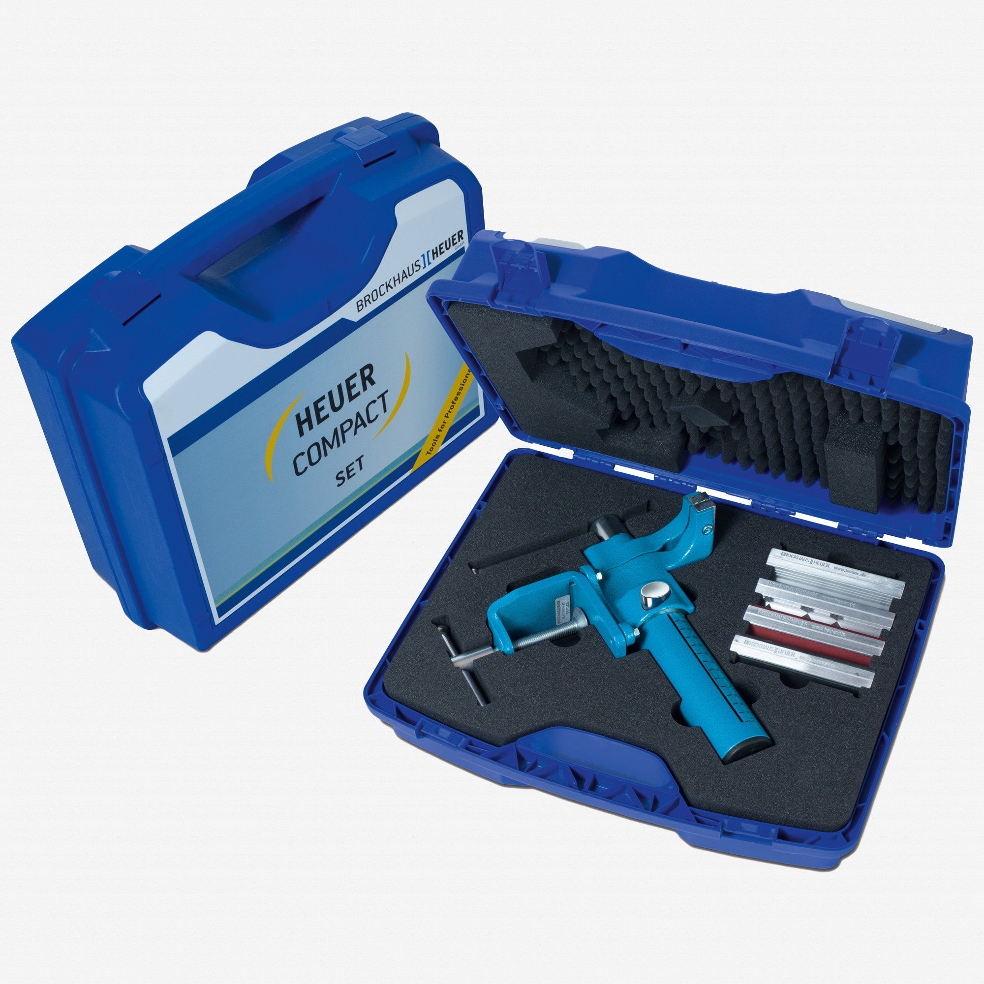 Heuer Compact Vise Portable Set, 10 Pieces - BH118003 - KC Tool