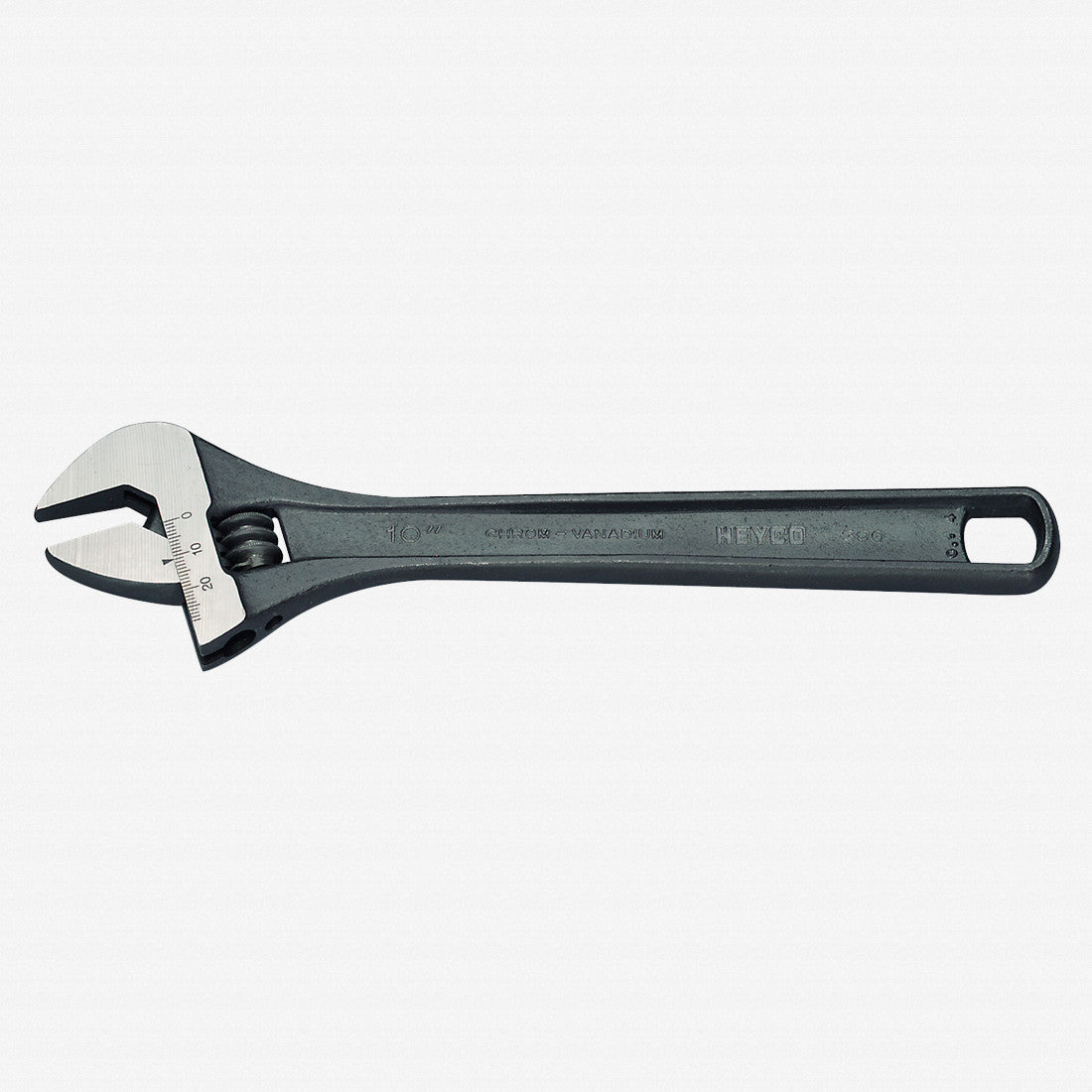 Heyco Adjustable 10" Wrench, Phosphated - HY3900010P - KC Tool