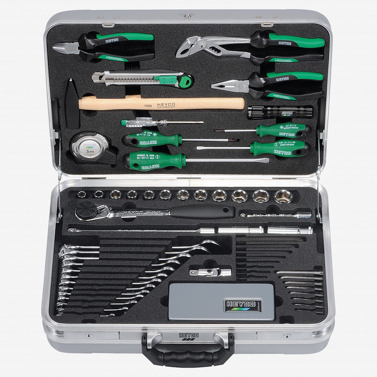 Heyco Expert Tool Set, 75 Year Edition, Metric, 77 Pieces - HY0678000 - KC Tool