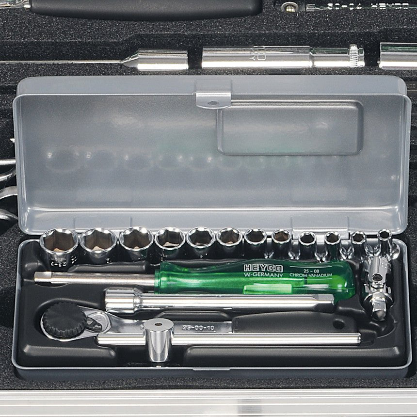Heyco Expert Tool Set, 75 Year Edition, SAE, 77 Pieces - HY0675200 - KC Tool