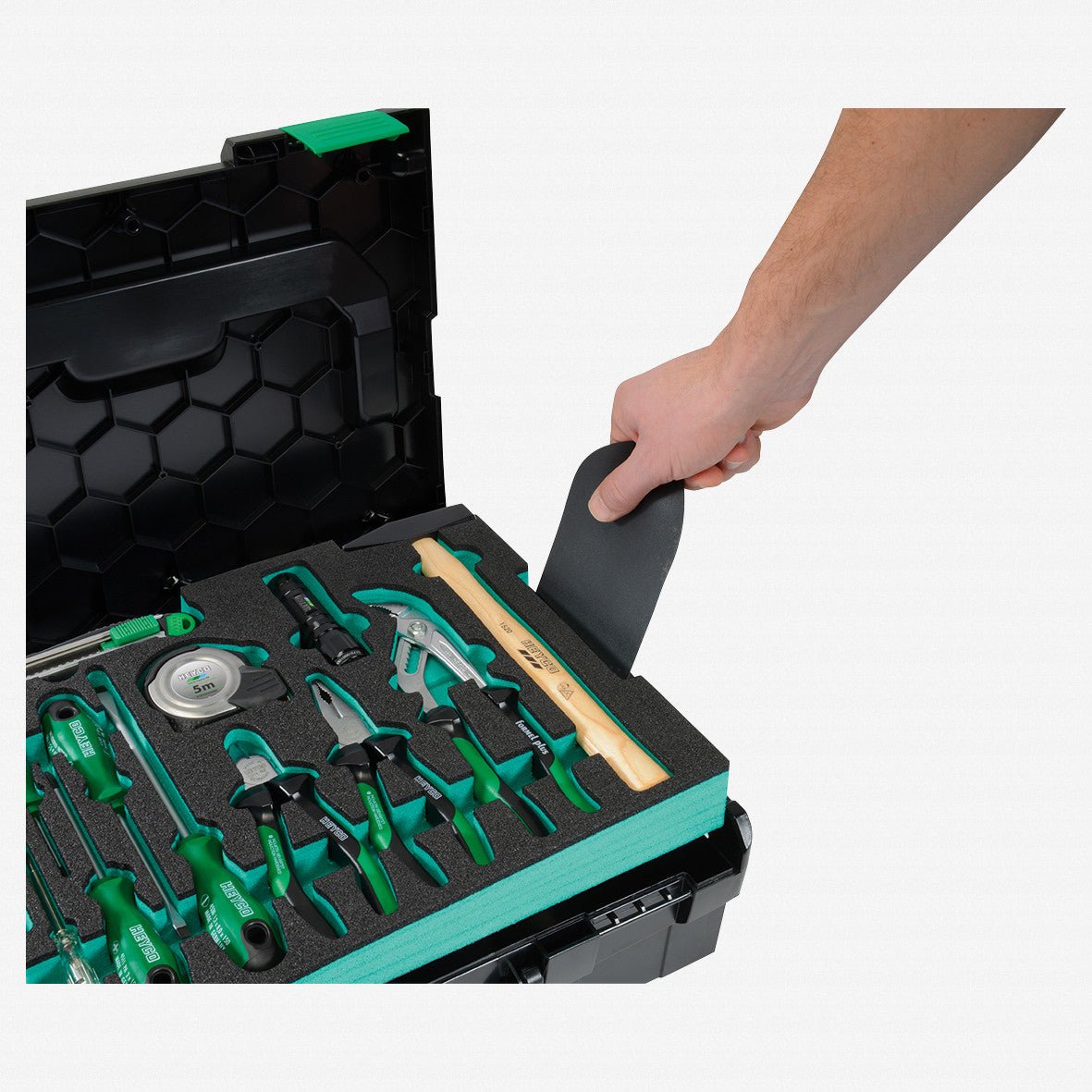 Heyco Expert Tool Set in L-Boxx, Metric, 77 Pieces - HY2006780 - KC Tool