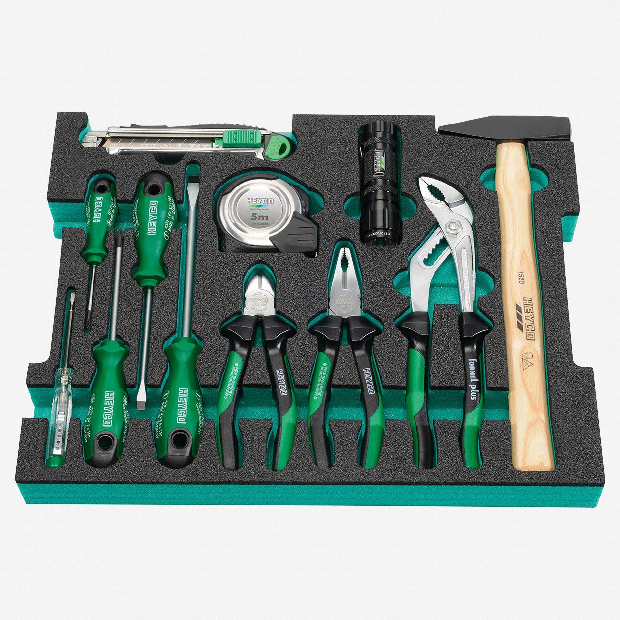 Heyco Expert Tool Set in L-Boxx, Metric, 77 Pieces - HY2006780 - KC Tool