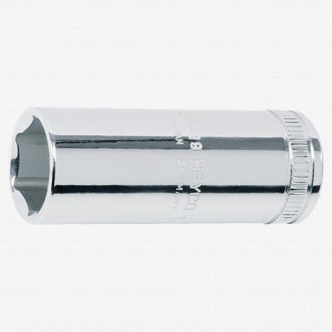 Heyco Extra Deep 1/4" Drive Metric Socket, 13mm - HY0251913 - KC Tool