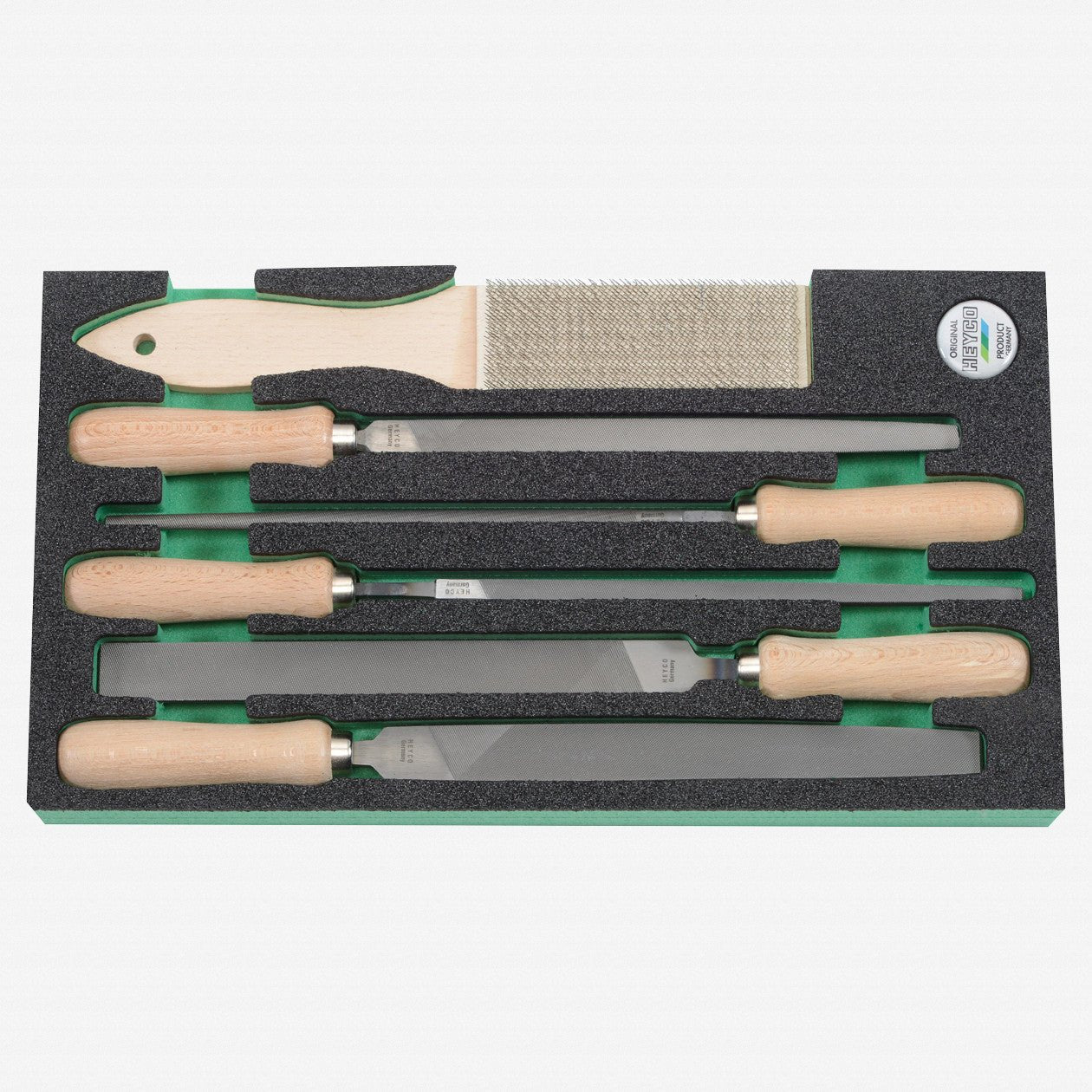 Heyco File Set, 7 Pieces - HY9970010 - KC Tool