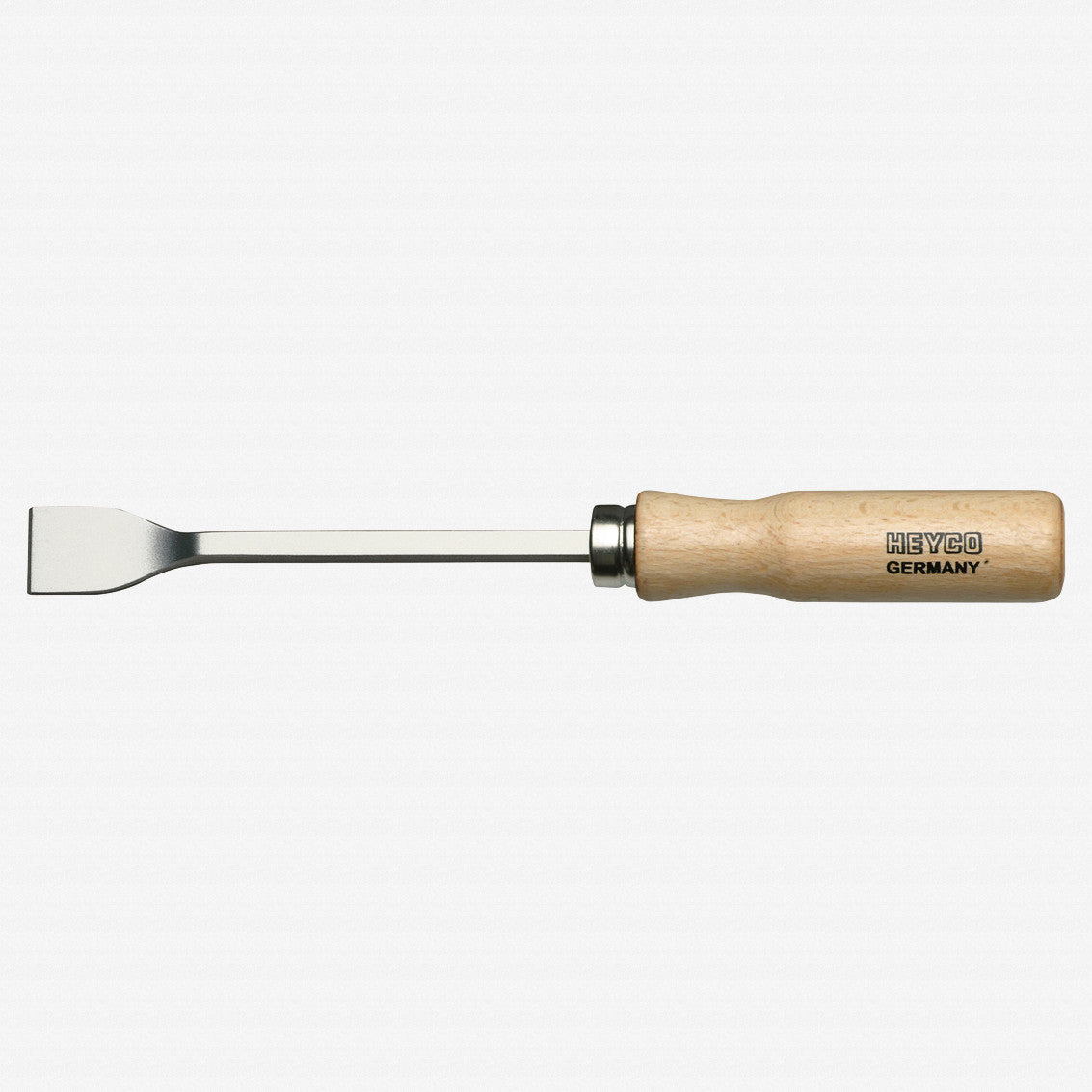 Heyco Gasket Scraper with Wooden Handle, 280 x 23mm - HY6650280 - KC Tool