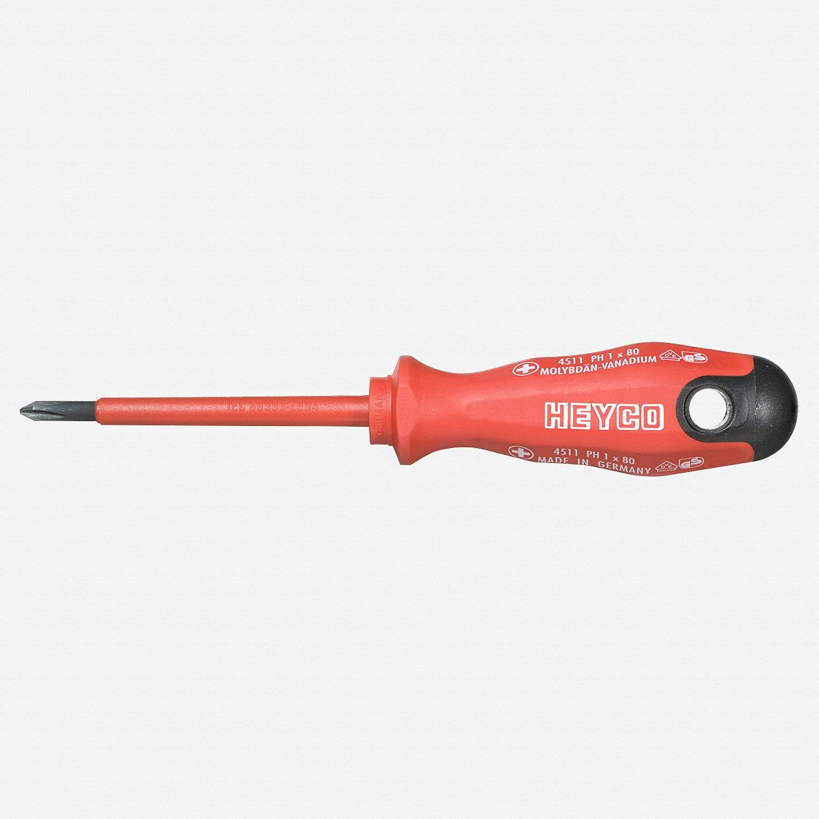 Heyco Insulated VDE Phillips Screwdriver with 2K Handle, 1 - HY5110010-33 - KC Tool