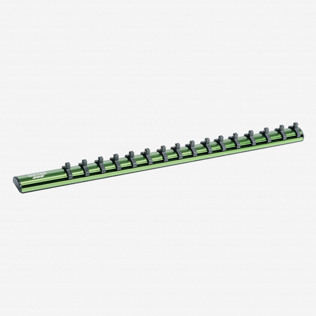 Heyco Magnetic Aluminum Socket Rail - Empty, 1/4" Drive - HY7102516 - KC Tool