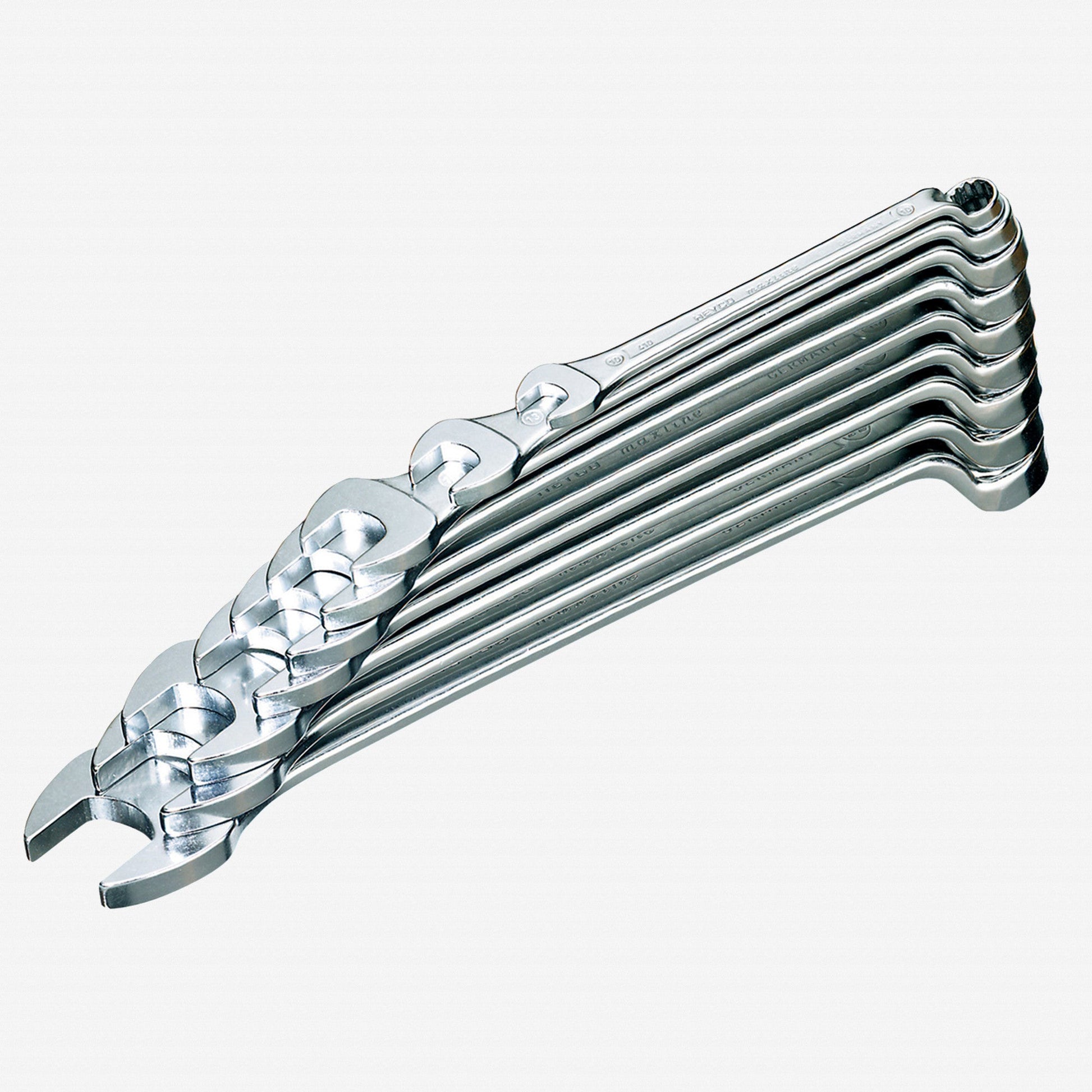 Heyco Metric 10-24mm Maxline Combination Wrench Set, 14 Pieces - HY4109485 - KC Tool