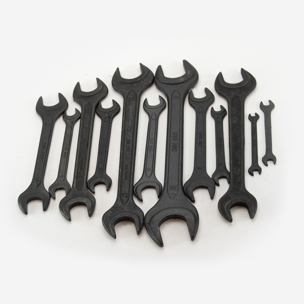 Heyco Metric 6 - 32mm Open End Wrench Set, 12 Pieces - HY8959470 - KC Tool