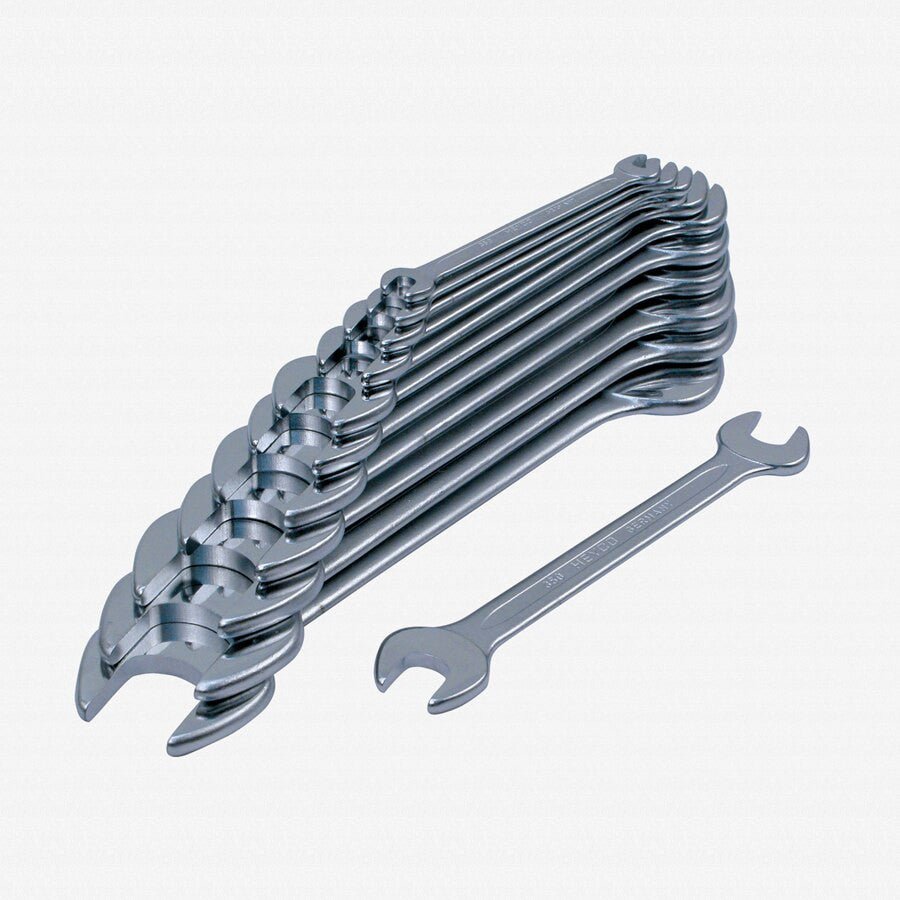 Heyco Metric Open End Wrench Set, 10 Pieces - HY3509455 - KC Tool