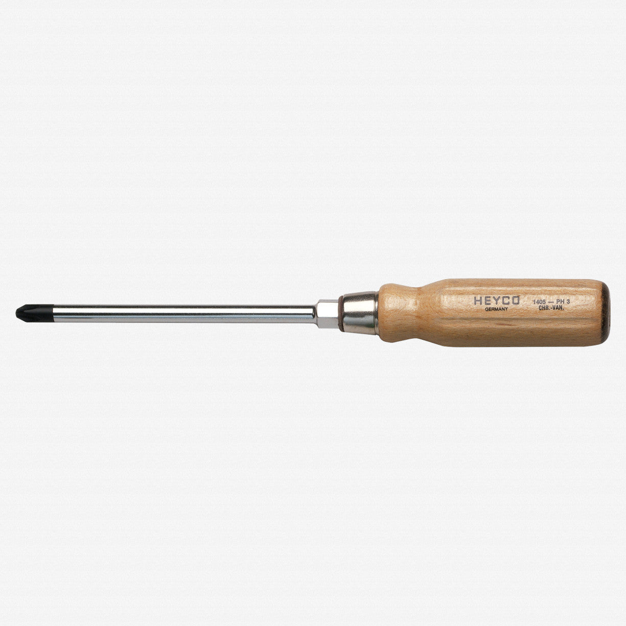 Heyco Phillips Screwdriver with Hardwood Handle, 1 - HY4050010 - KC Tool