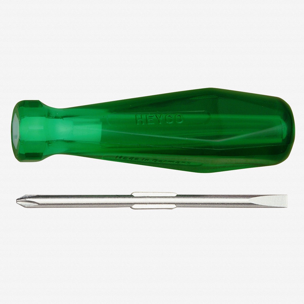 Heyco Reversible Blade Screwdriver, Phillips/Slotted - HY4790000 - KC Tool
