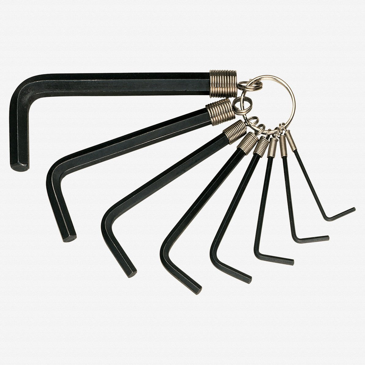 Heyco Short Arm Hex Metric L-key Set on Keyring, 8 Pieces - HY3405240 - KC Tool