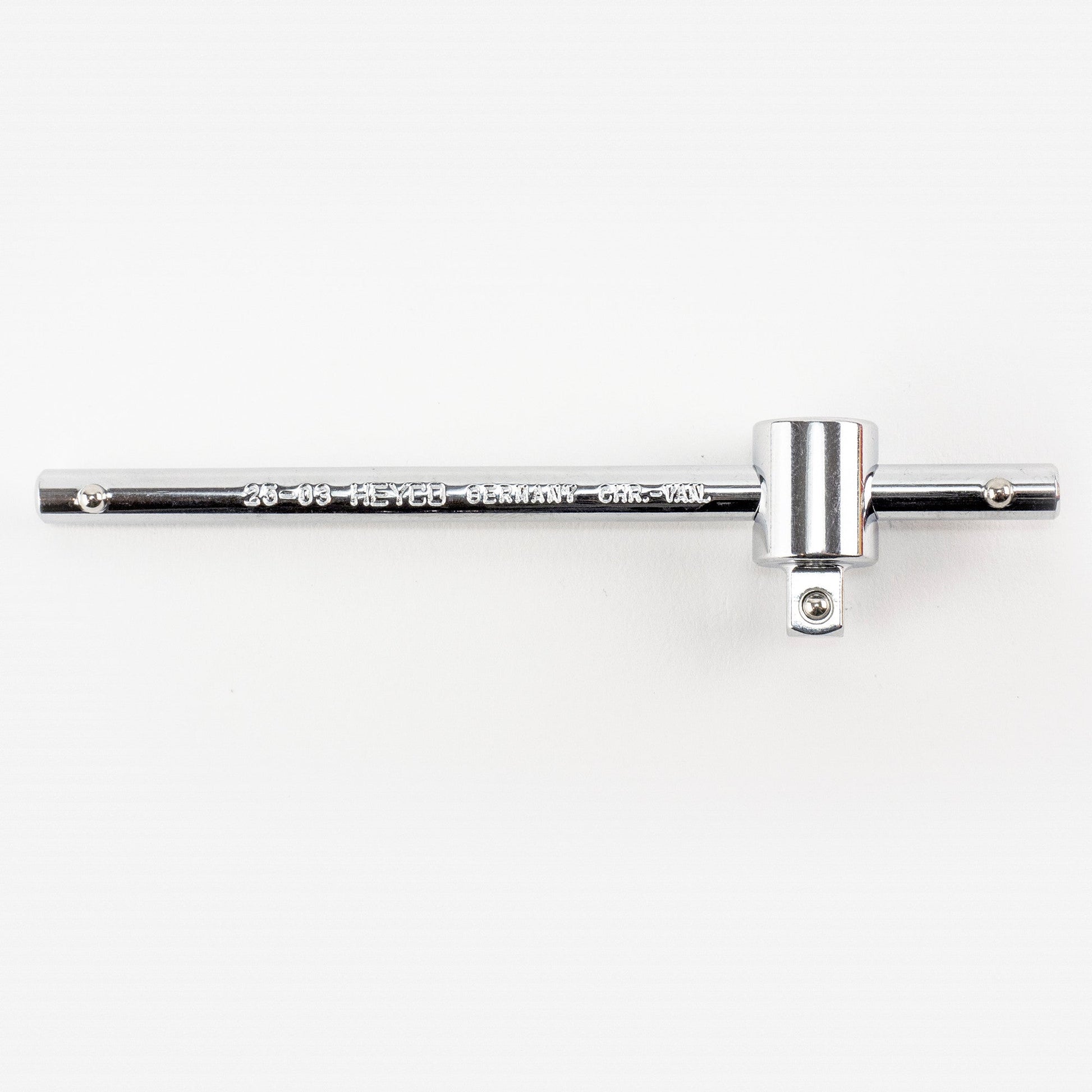Heyco Sliding T-handle for Sockets - 1/4" Drive - HY0250300 - KC Tool
