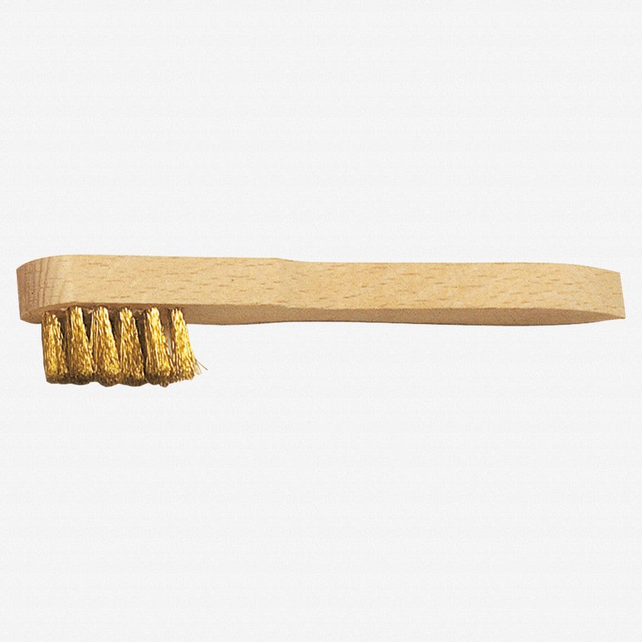 Heyco Spark Plug Brush, Brass - HY7590003 - KC Tool