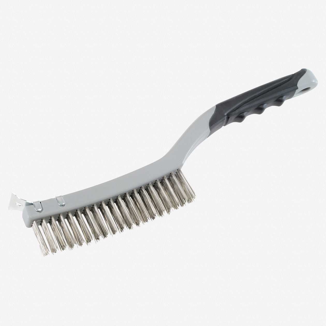 Heyco Stainless Steel Wire Brush with Integrated Scraper - HY7570003 - KC Tool