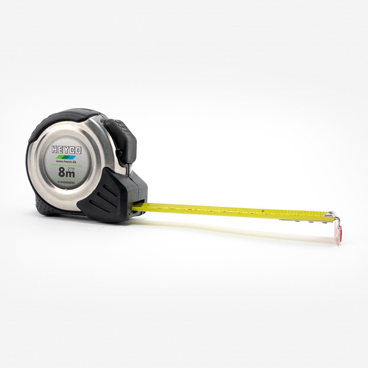 Heyco Stainless Tape Measure, 8m/27' - HY8408000 - KC Tool