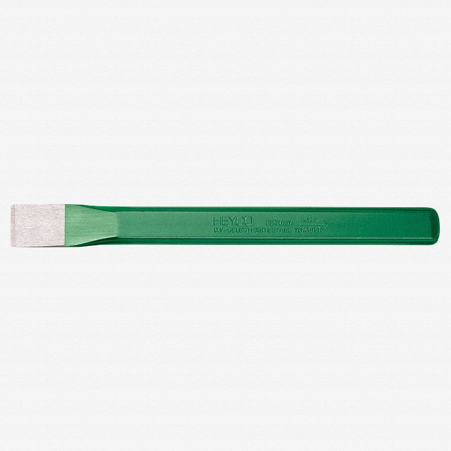 Heyco Stone Chisel with Non - spreading Safety Head, Flat Oval, 200mm - HY5550200 - KC Tool
