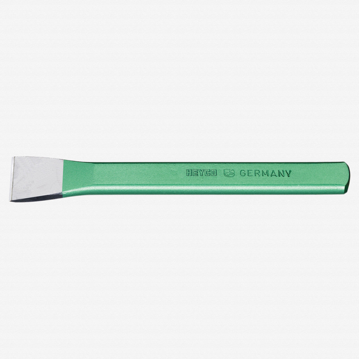 Heyco Stone Chisel with Non - spreading Safety Head, Flat Oval, 250 x 26mm - HY5630250 - KC Tool
