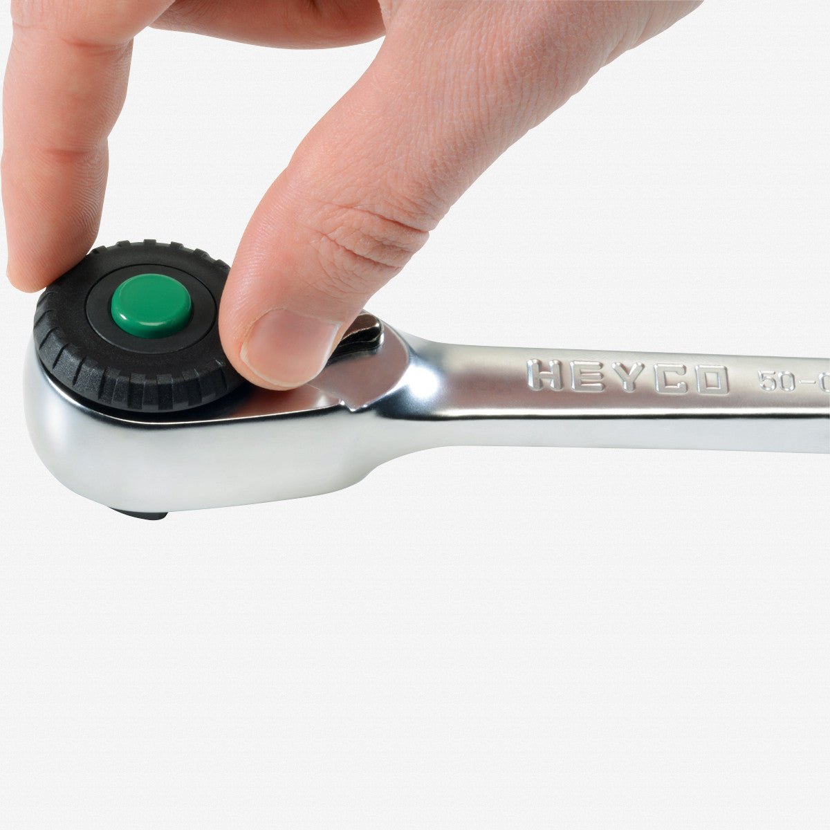 Heyco Vericat 72 Tooth Reversible Ratchet - 1/4" Drive - HY0250105 - KC Tool