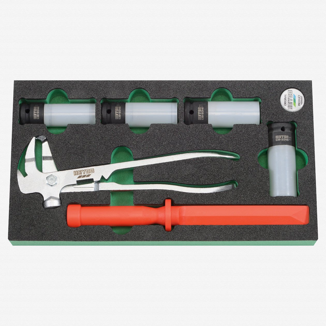 Heyco Wheel Changing Tool Set, 6 Pieces - HY9960010 - KC Tool