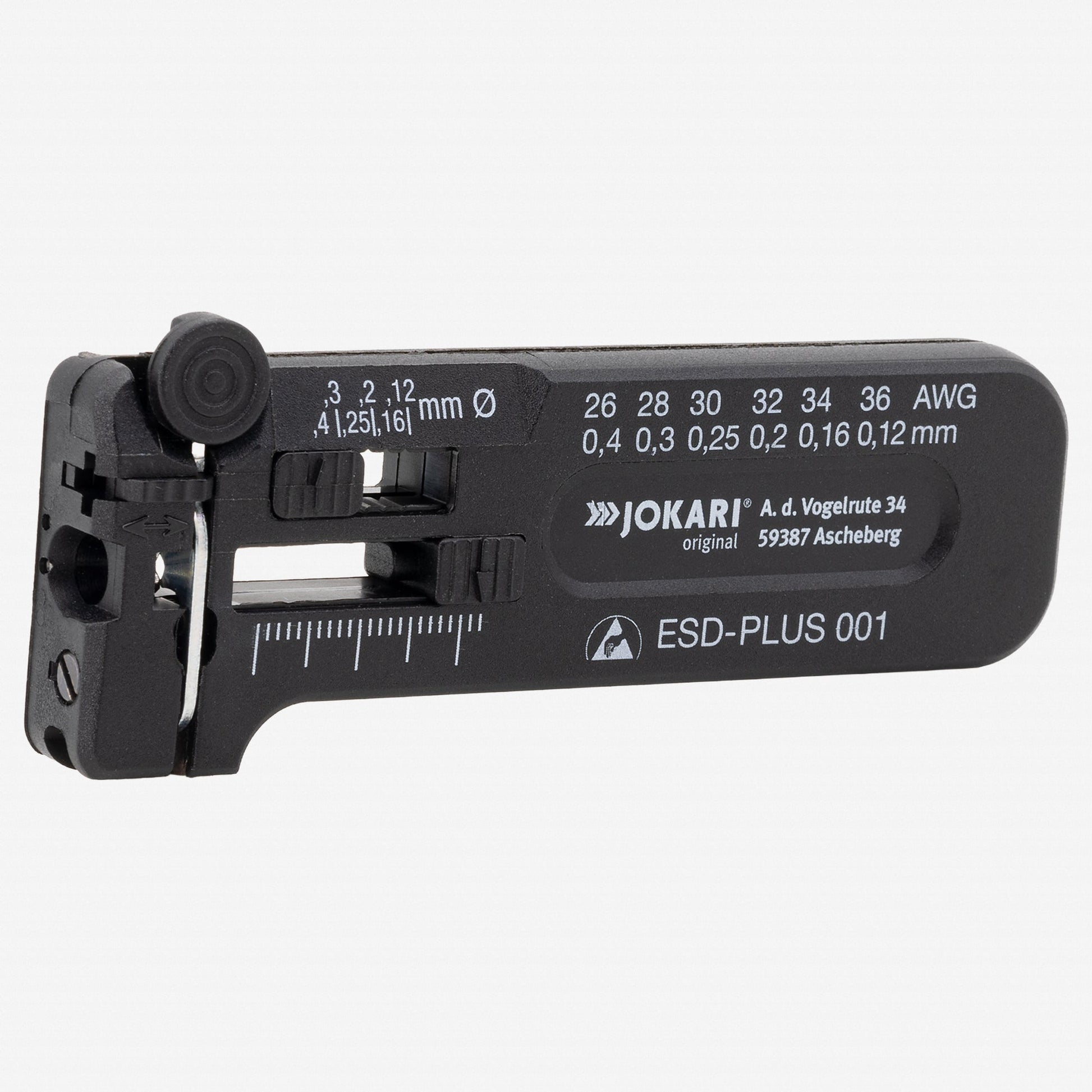 Jokari ESD-Plus 001 ESD Precision Wire Stripper, 36 - 26 AWG - J40027 - KC Tool